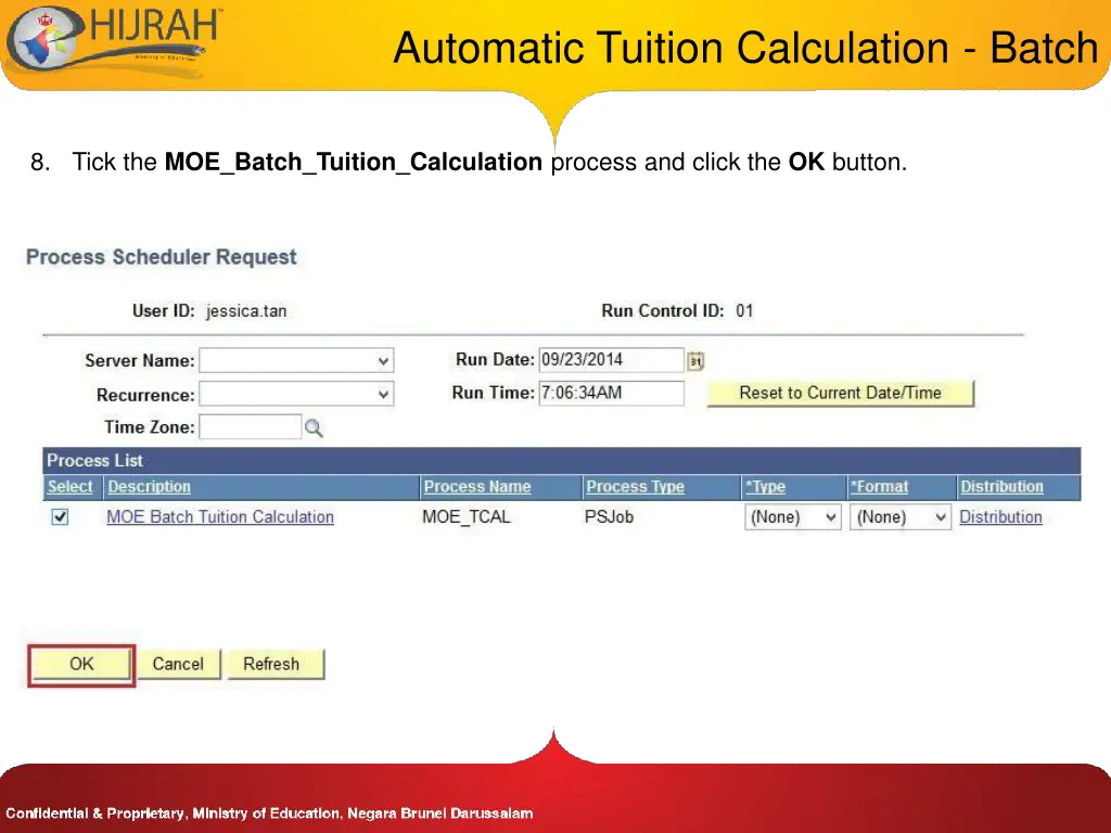 automatic tuition calculation batch 3