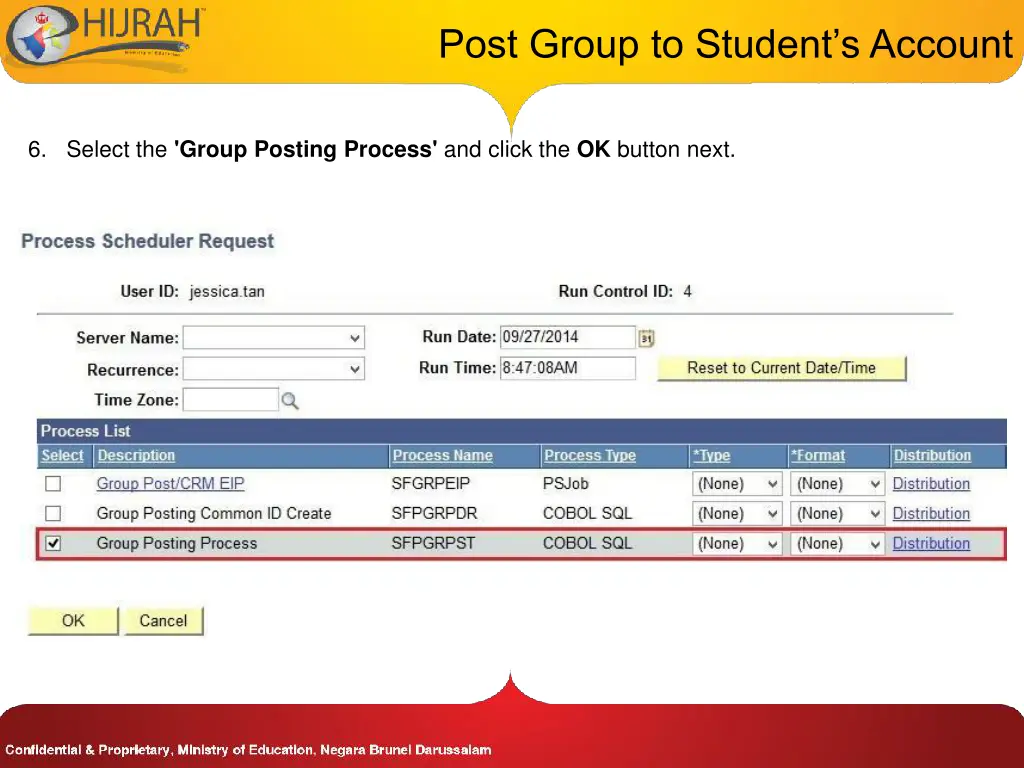 post group to student s account 2