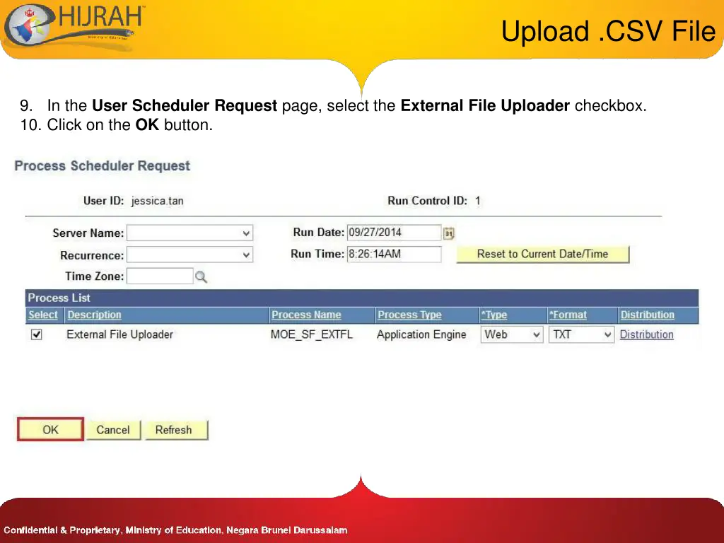 upload csv file 2