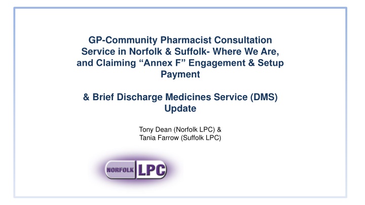 gp community pharmacist consultation service