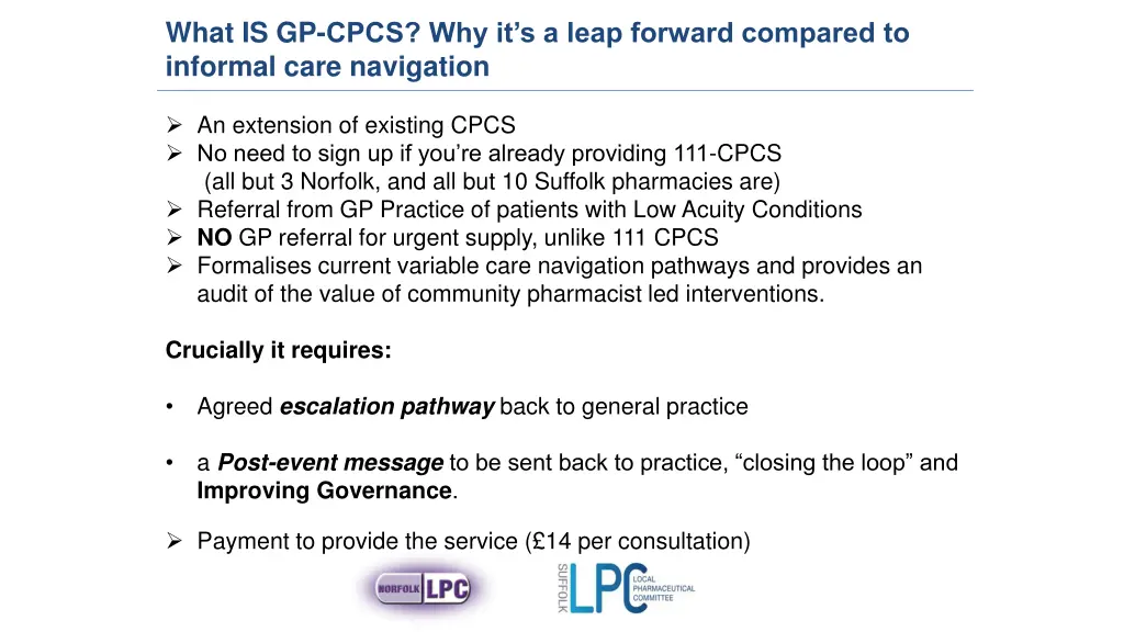 what is gp cpcs why it s a leap forward compared