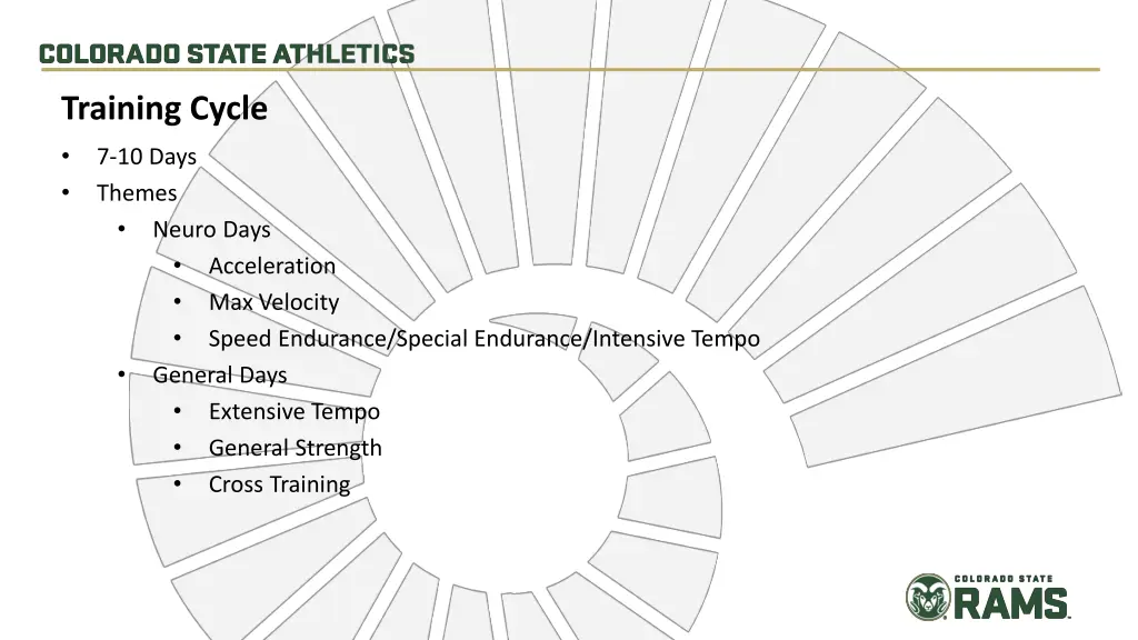 training cycle