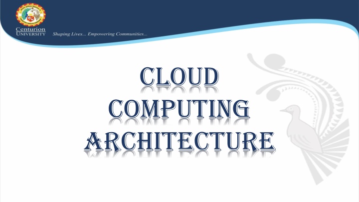 cloud computing architecture