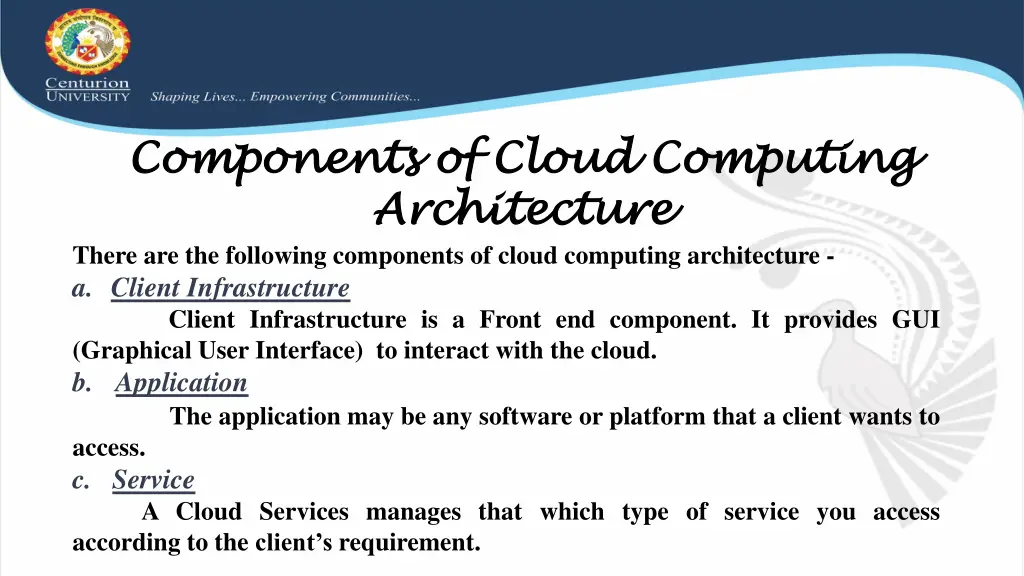 components of cloud computing components of cloud