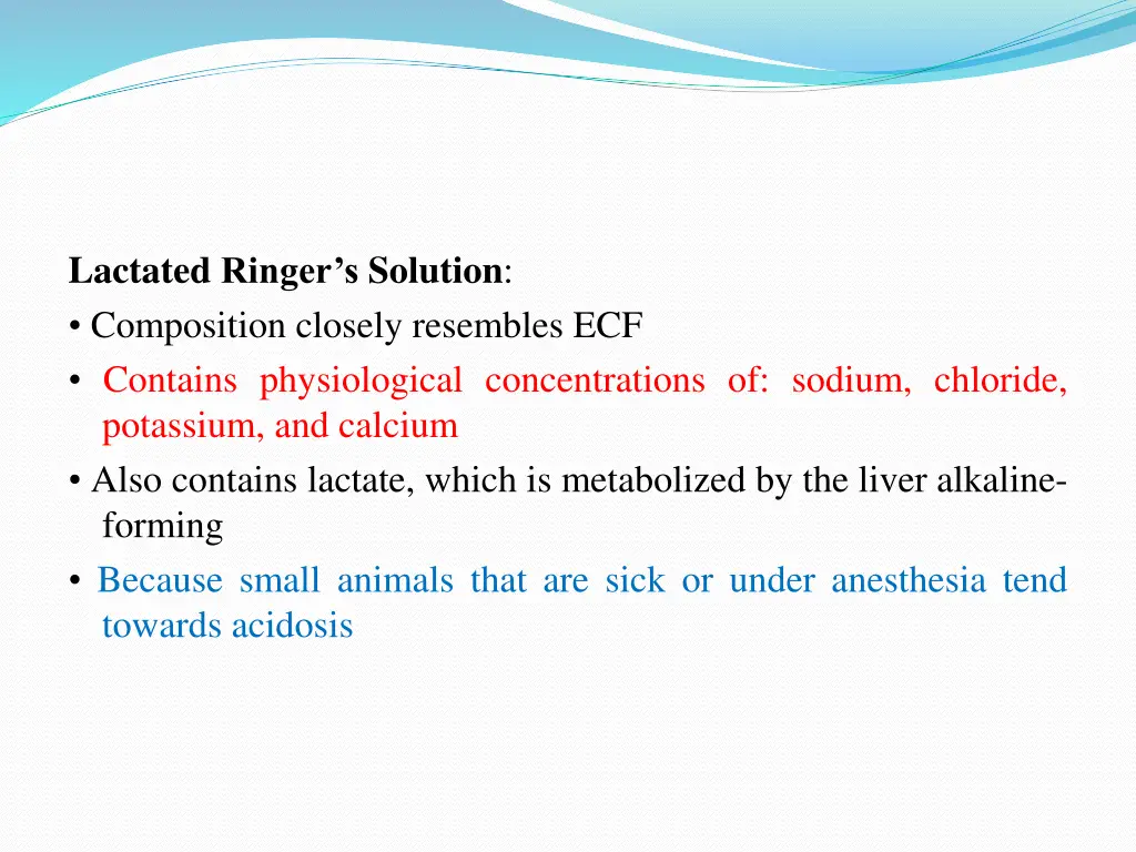 lactated ringer s solution composition closely