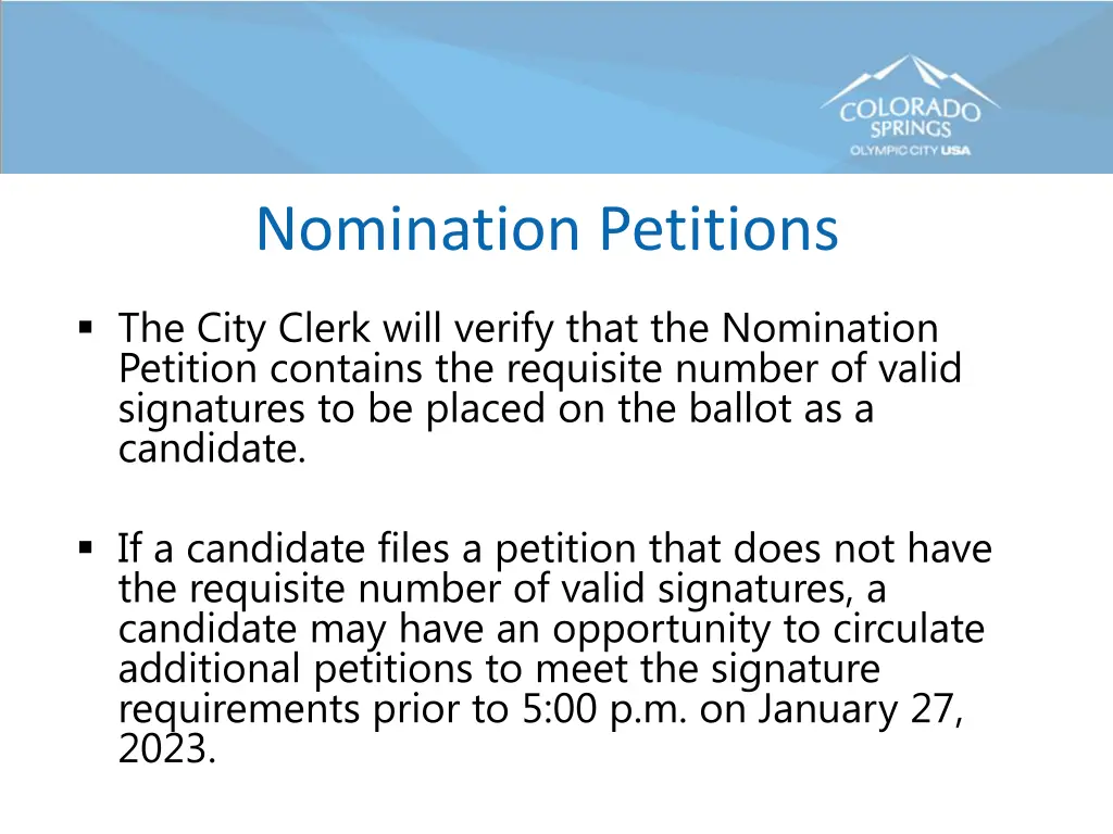 nomination petitions 3