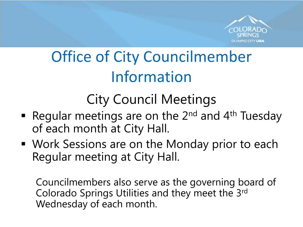 office of city councilmember information city