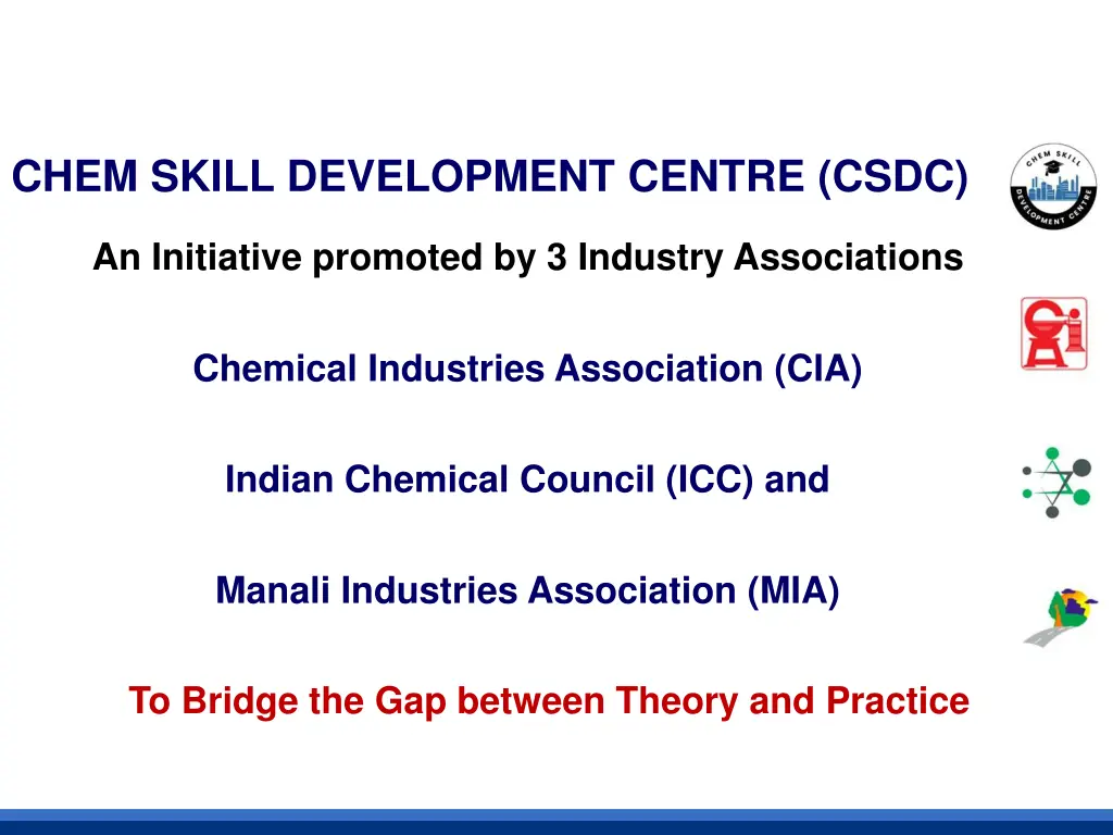 chem skill development centre csdc