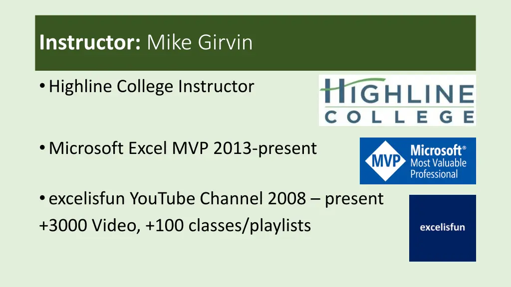 instructor mike girvin