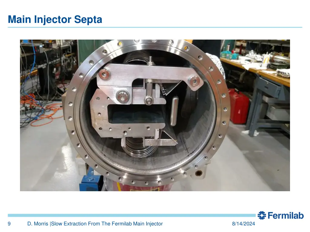 main injector septa