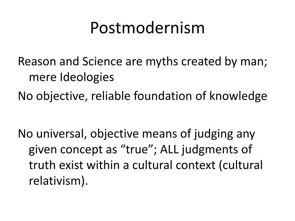 postmodernism 1