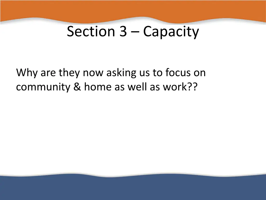 section 3 capacity 1