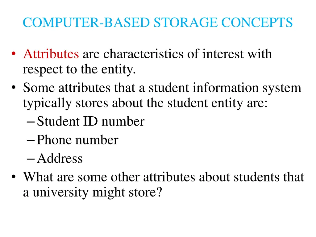 computer based storage concepts 1