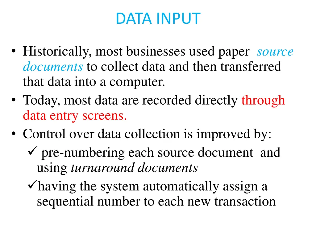 data input 1