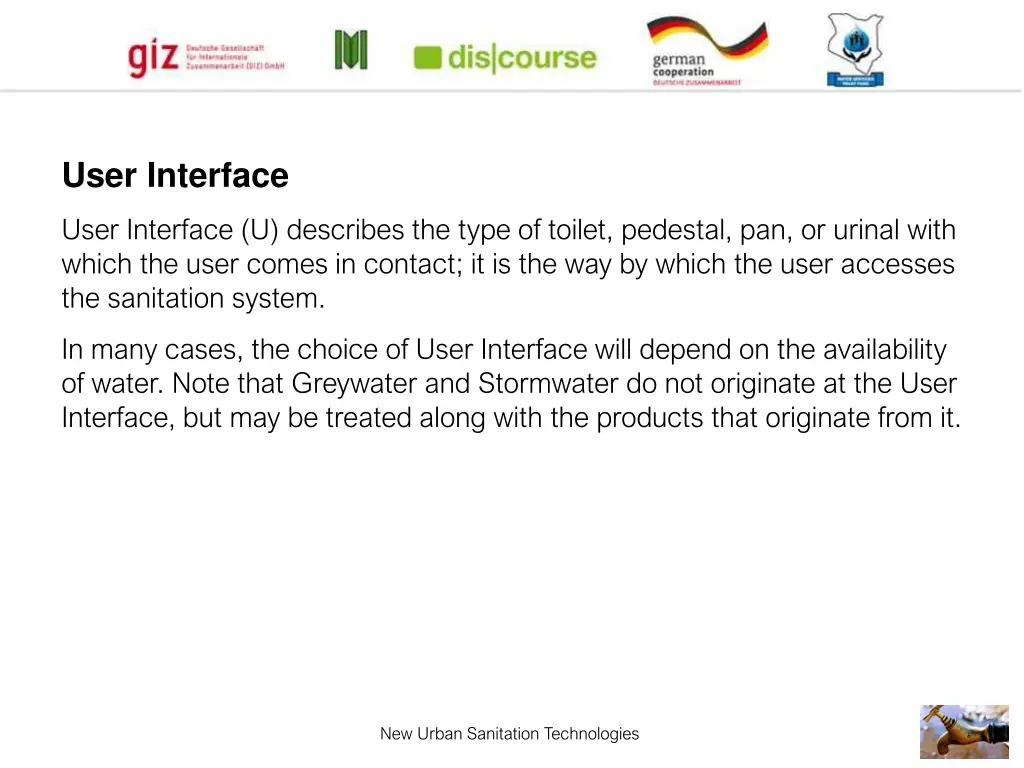 user interface