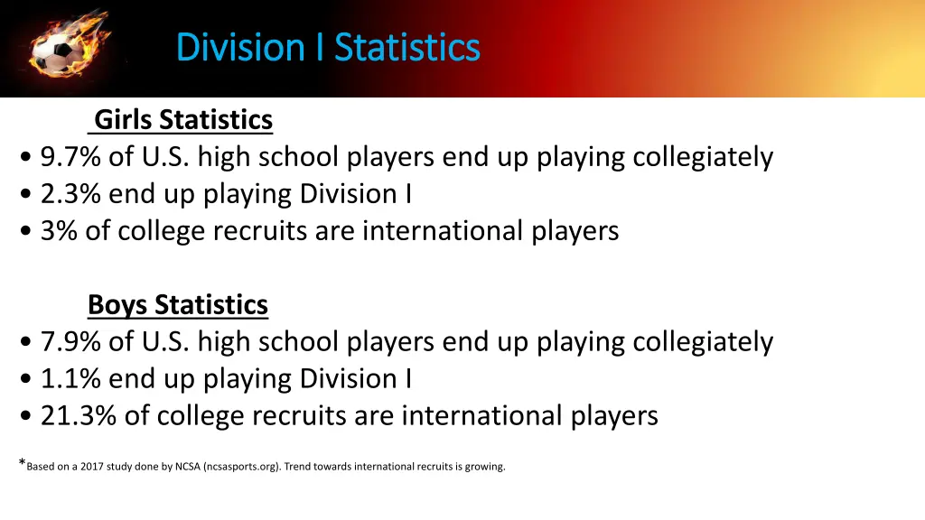 division i statistics division i statistics