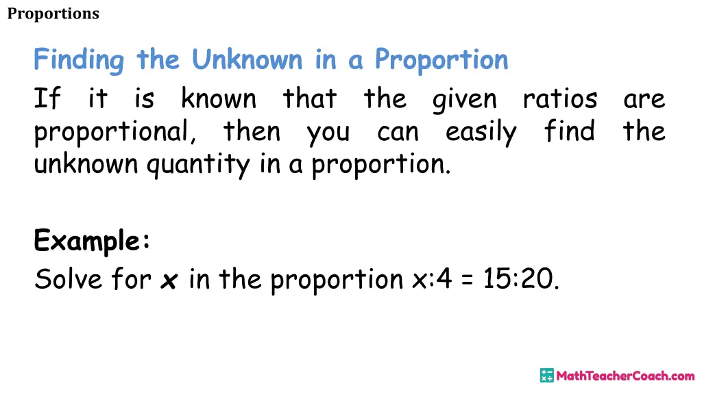 proportions 10