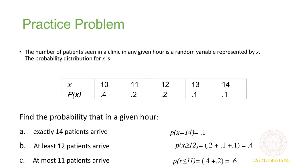 practice problem