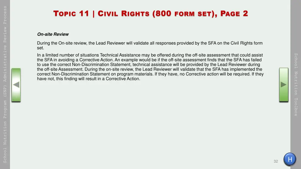 school nutrition program snp administrative 31