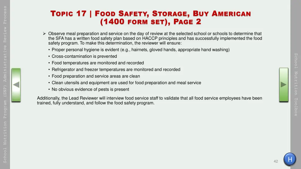 school nutrition program snp administrative 41