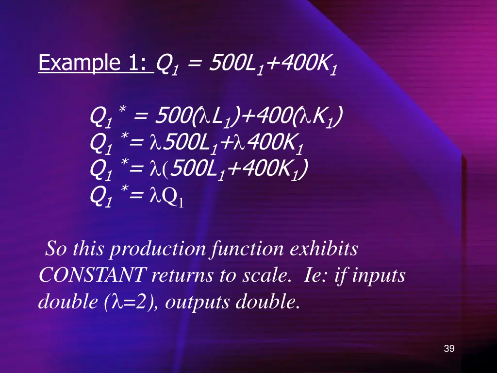 example 1 q 1 500l 1 400k 1