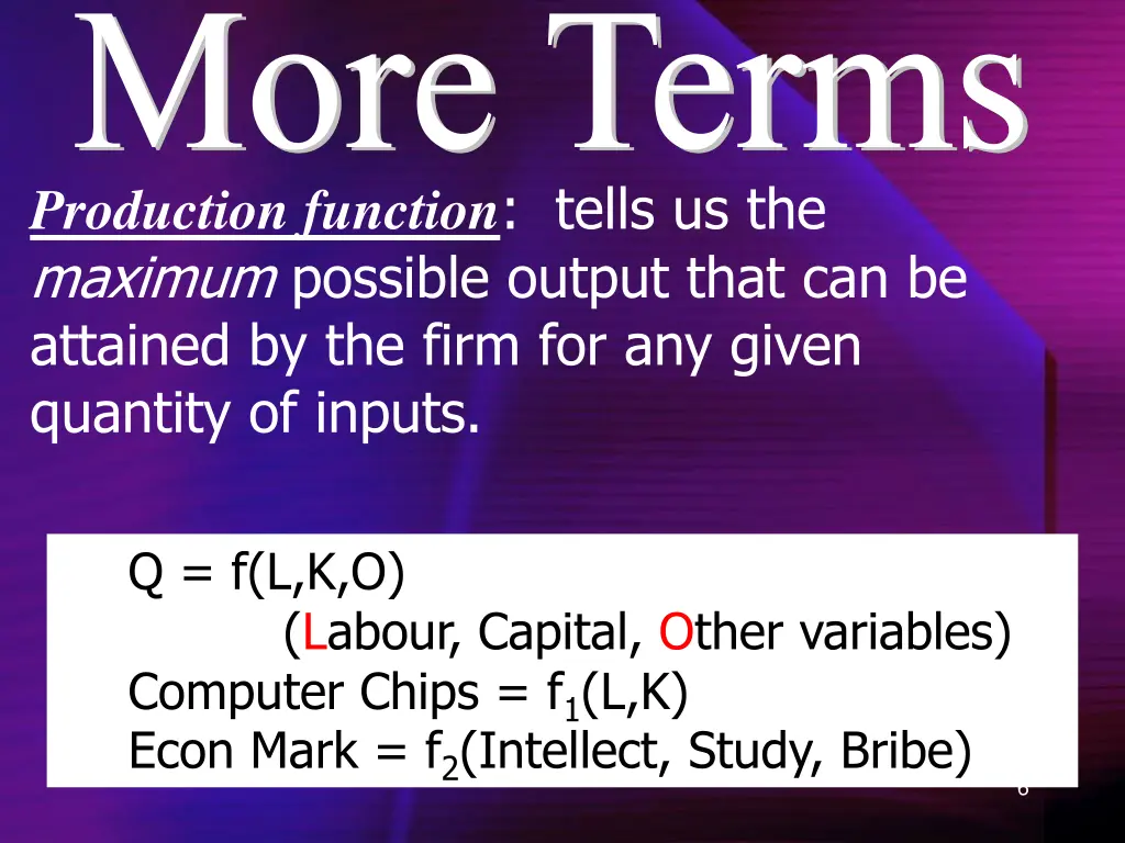 more terms