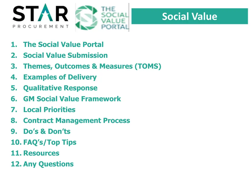 social value 1