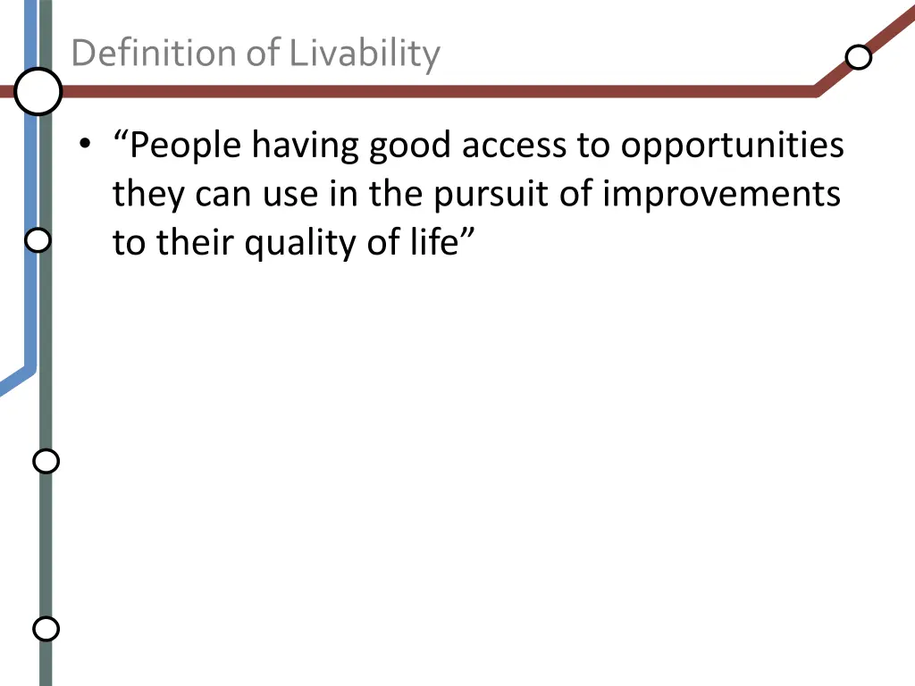 definition of livability