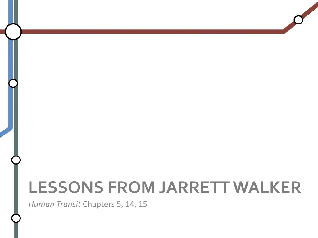 lessons from jarrett walker human transit