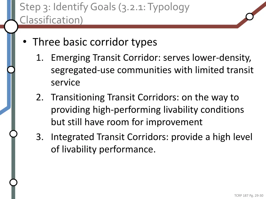 step 3 identify goals 3 2 1 typology