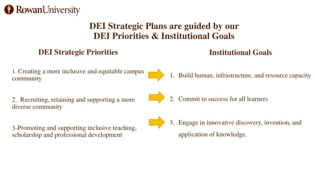 dei strategic plans are guided