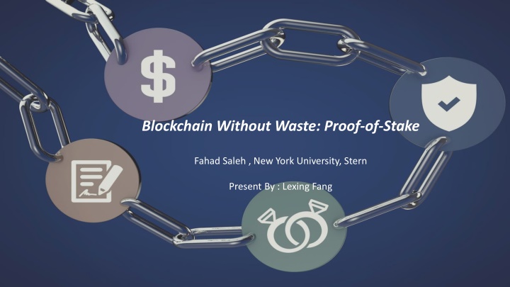 blockchain without waste proof of stake