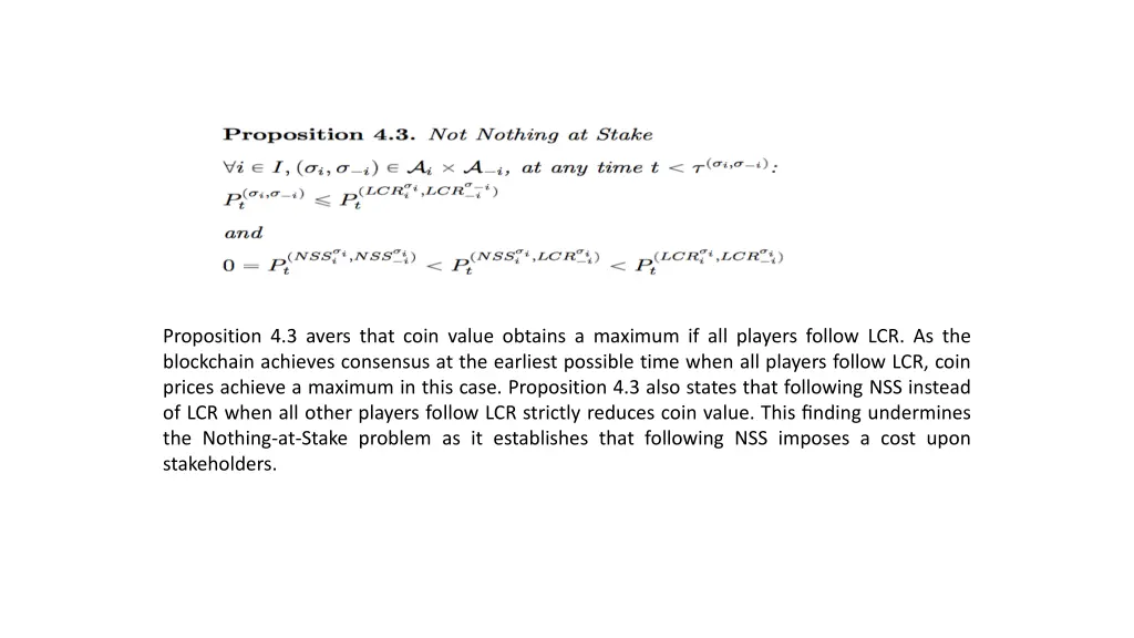 proposition 4 3 avers that coin value obtains