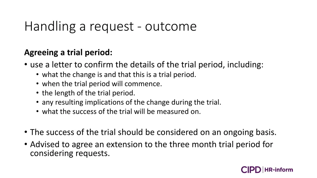 handling a request outcome 2