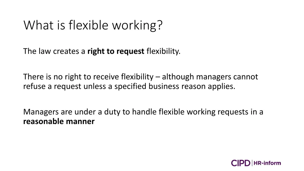 what is flexible working 2