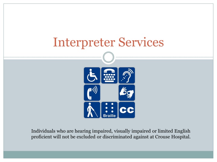 interpreter services