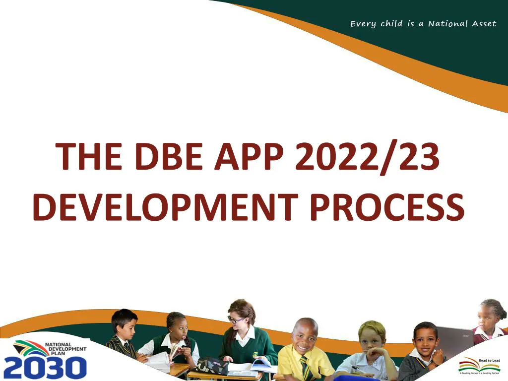 the dbe app 2022 23 development process