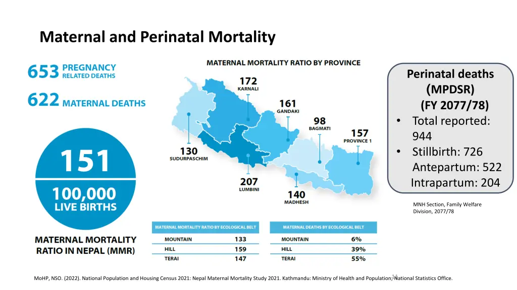 maternal and perinatal mortality