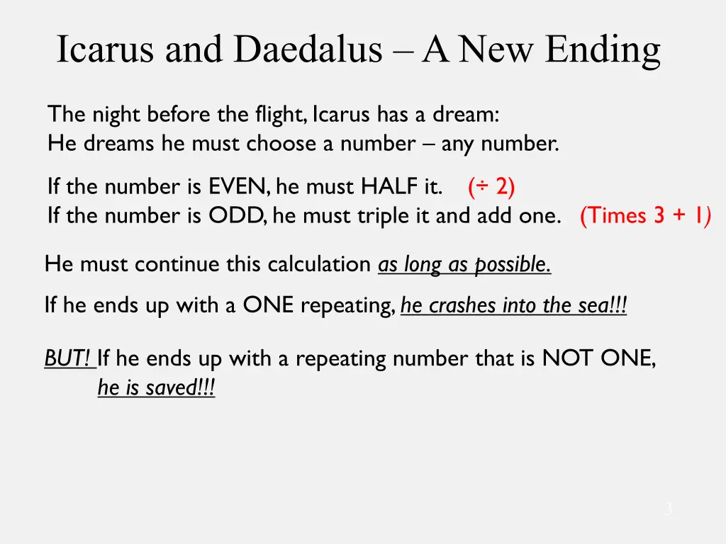 icarus and daedalus a new ending