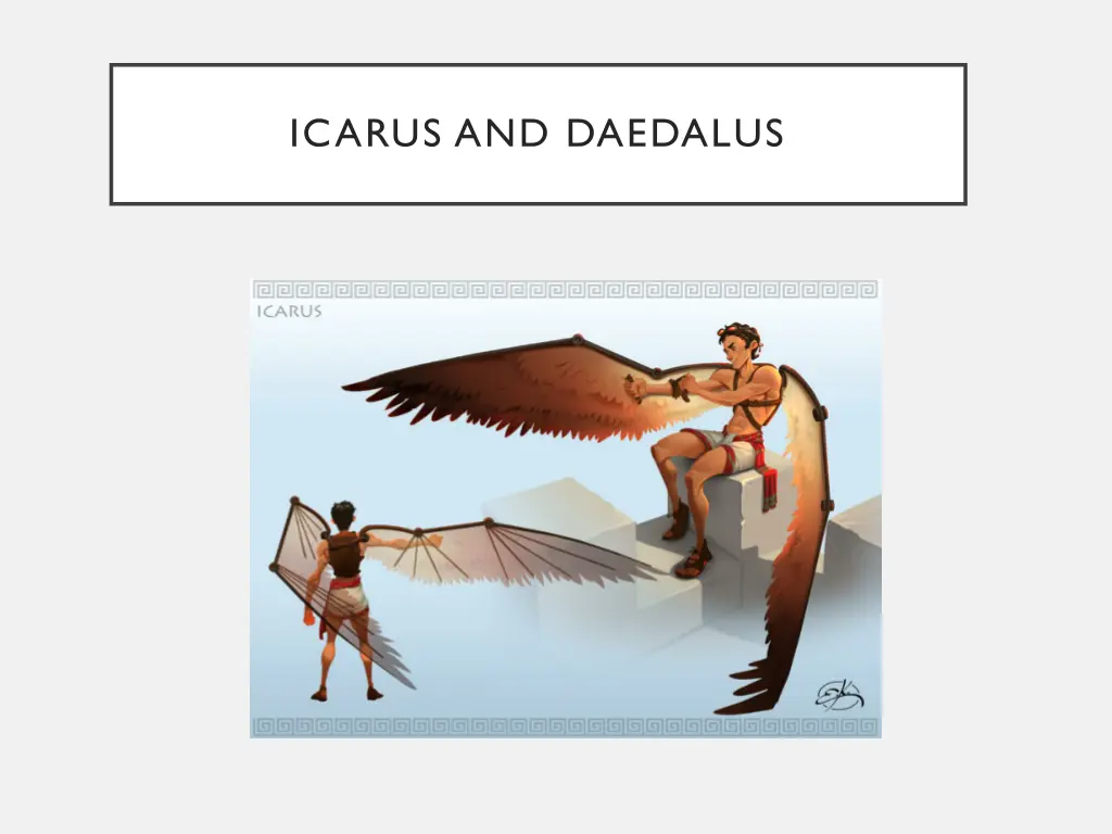 icarus and daedalus