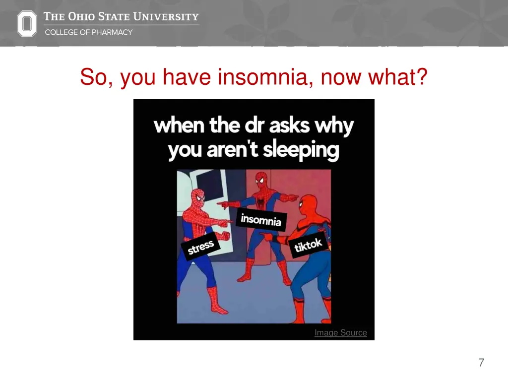 so you have insomnia now what