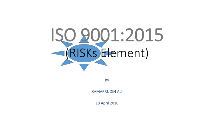 iso 9001 2015 iso 9001 2015 risks element