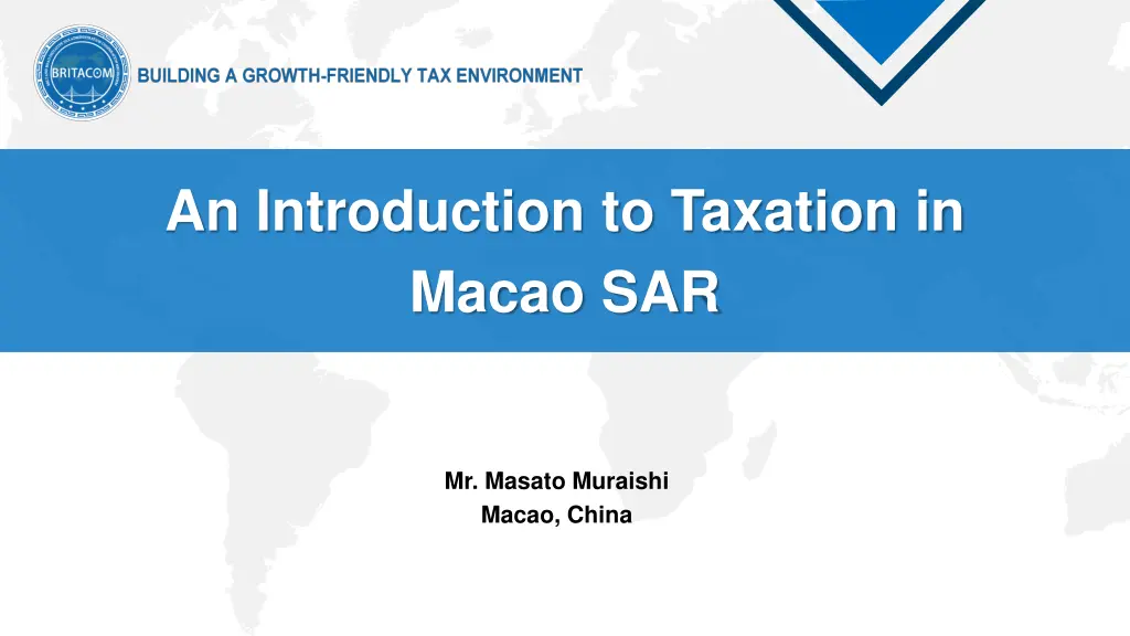 an introduction to taxation in macao sar