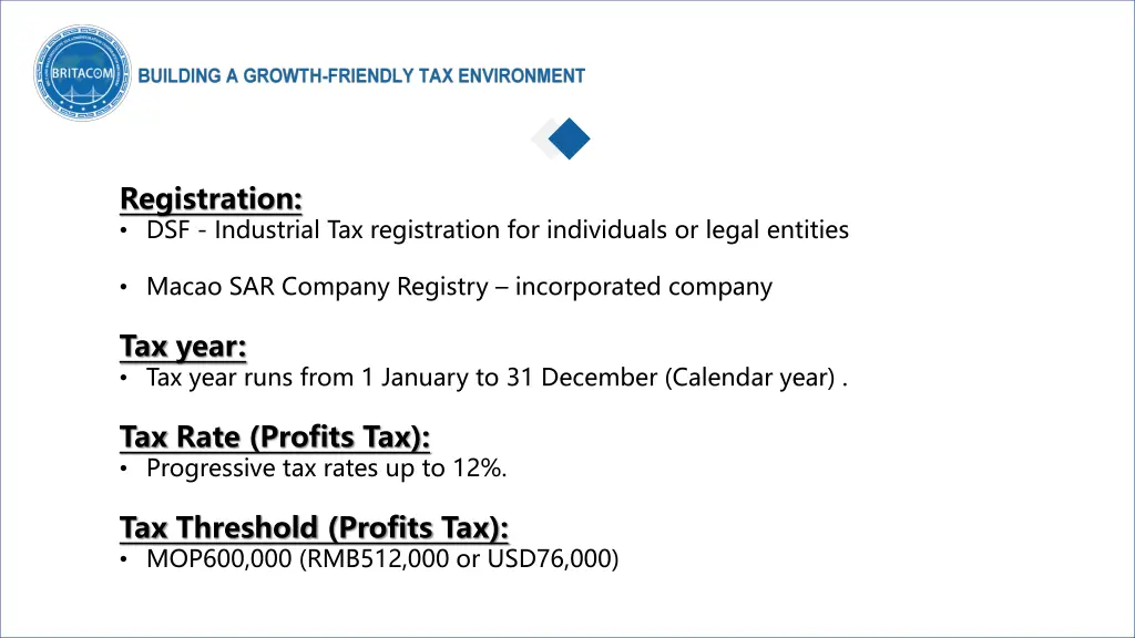 registration dsf industrial tax registration