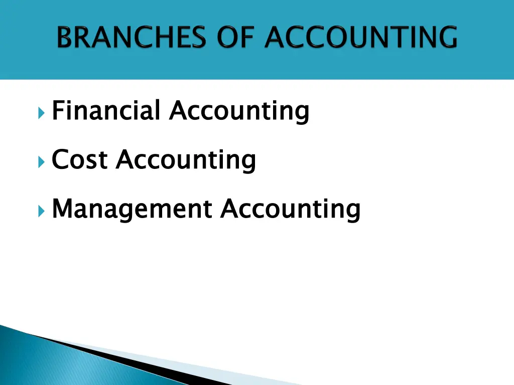 financial accounting cost accounting management