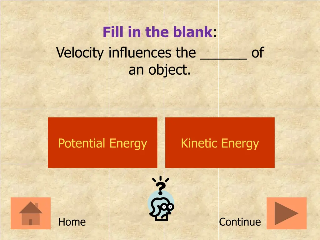 fill in the blank velocity influences