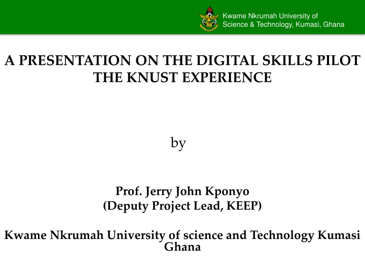 kwame nkrumah university of science technology