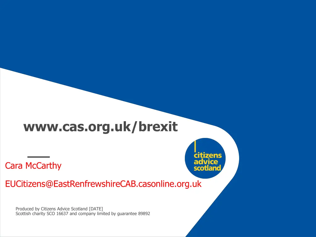 www cas org uk brexit