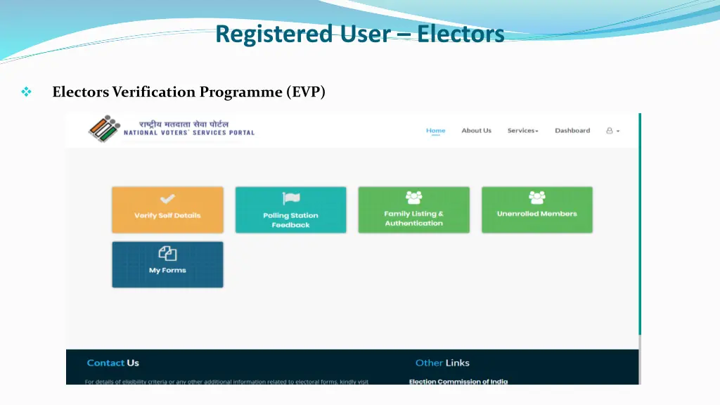 registered user electors 2