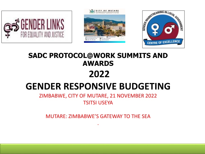 sadc protocol@work summits and awards 2022 gender